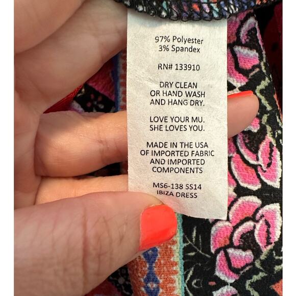 Show Me Your Mumu Ibiza Stripe Saucy Mini Dress M - Picture 4 of 13